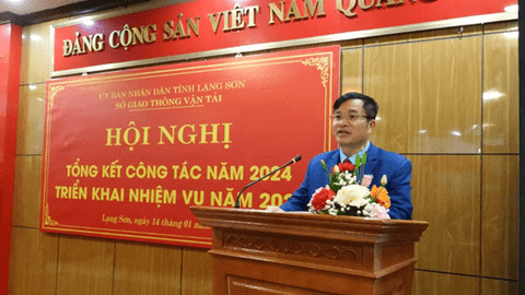 Sở Giao thông vận tải tổ chức hội nghị tổng kết công tác năm 2024 triển khai nhiệm vụ năm 2025.